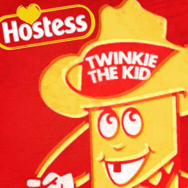 Hostess Twinkie The Kid 绘画 标题为“Hostess Twinkie The…” 由Tony Rubino, 原创艺术品, 丙烯 安装在木质担架架上