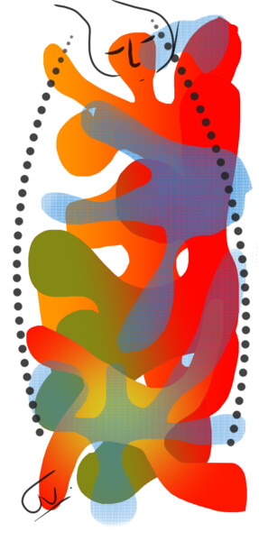 Arts numériques intitulée "Venus" par Franck Werner, Œuvre d'art originale, Peinture numérique