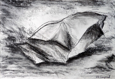 图画 标题为“Untitled form” 由Yury Smirnov, 原创艺术品, 木炭