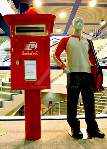 摄影 标题为“Post Box Display in…” 由Clement Tsang, 原创艺术品, 数码摄影