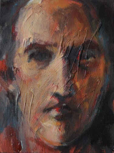 绘画 标题为“From the series "Mo…” 由Marina Shavyrina-Shkoliar, 原创艺术品, 丙烯 安装在纸板上