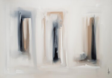 제목이 "CANDEUR"인 미술작품 Sandrine Hartmann로, 원작, 아크릴 나무 들것 프레임에 장착됨