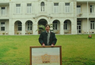 Painting titled "frederic servian fa…" by Frederic Servian, Original Artwork, Oil