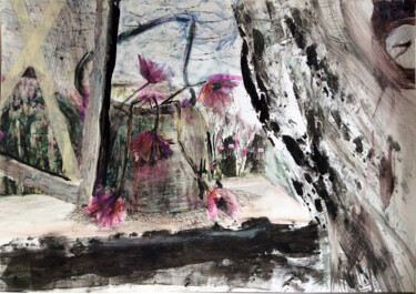 Painting titled "The Earth memory -…" by Maria Shedrina, Original Artwork, Acrylic