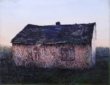 제목이 "Abandoned house"인 미술작품 Maciej Szczurek-Maksymiuk로, 원작, 아크릴
