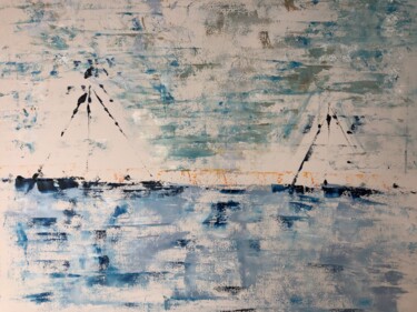 绘画 标题为“Voiles éternelles” 由Christine Pizzorni, 原创艺术品, 油