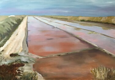 Pintura titulada "Maris savants # île…" por Solene Briere, Obra de arte original, Oleo