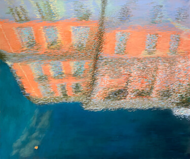 Painting titled "The Engineering Cas…" by Albert Safiullin, Original Artwork, Oil