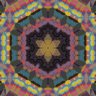 Digital Arts titled "Pattern abstract" by Abraham Addy, Original Artwork, Digital Painting