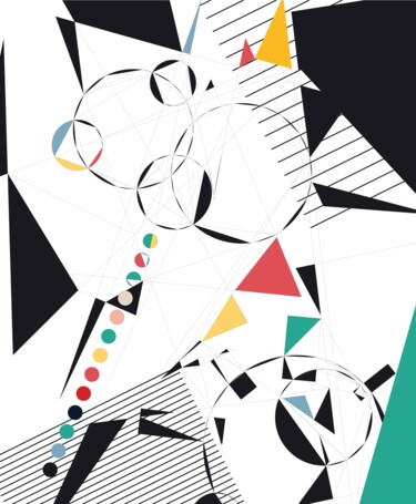Arts numériques intitulée "#4-ALISTRO" par Thierry Corpet (Raymond X), Œuvre d'art originale, Peinture numérique