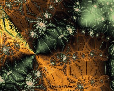 Digital Arts titled "FE Shrimps" by Mies De Graaf, Original Artwork, 2D Digital Work