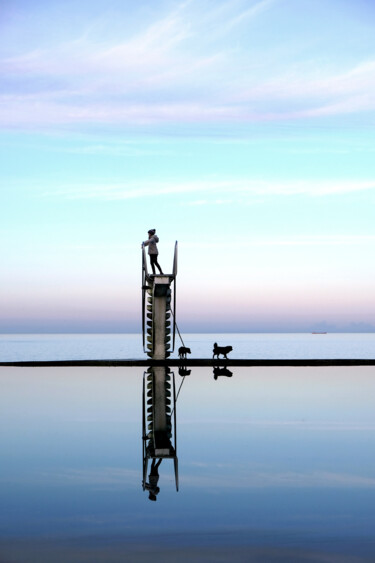 Fotografie mit dem Titel "On the diving board…" von Dacko, Original-Kunstwerk, Digitale Fotografie