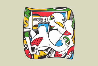 Andrographie N° 74402 Drawing titled "Andrographie N° 744…" by Lucien Ségura, Original Artwork, Marker