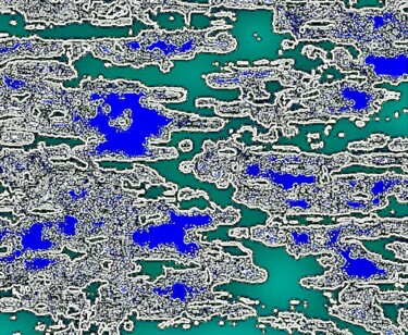 Central Park 6 - Fractals 15z4 Φωτογραφία με τίτλο "Central Park 6 - Fr…" από Ken Lerner, Αυθεντικά έργα τέχνης, Ψηφιακή φωτογραφία