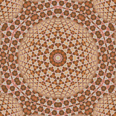 Digitale Kunst mit dem Titel "Mosaic tile" von Abraham Addy, Original-Kunstwerk, 2D digitale Arbeit