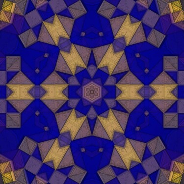 Digital Arts titled "Pattern mosaic patt…" by Abraham Addy, Original Artwork, Digital Painting