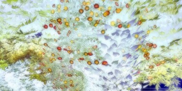 数字艺术 标题为“Félicité” 由Michel Guillaumeau, 原创艺术品, 数字油画