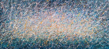 Haze over the sea Painting titled "Haze over the sea" by Nadiia Antoniuk, Original Artwork, Acrylic