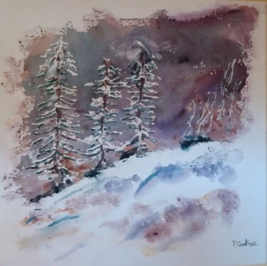 sapins enneigés