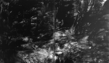 Peinture intitulée "22-02-11  acrylique…" par Marie-Claude Baldi, Œuvre d'art originale, Acrylique