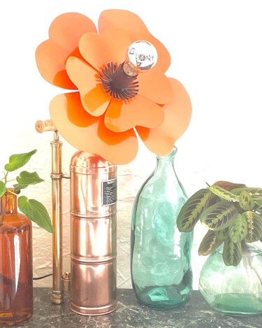 Design titled "Lampe PRINTEMPS ORA…" by Joel Carpentier (Ambiance d'Antan), Original Artwork, Luminaire