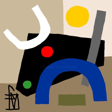 数字艺术 标题为“T 3” 由Franck Vidal, 原创艺术品, 数字油画