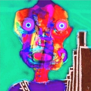 数字艺术 标题为“A29 peinture numéri…” 由Laurent Pradat, 原创艺术品, 数字油画