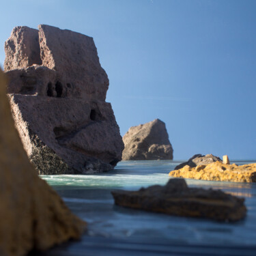 Les calanques de Sarakinio 摄影 标题为“Les calanques de Sa…” 由Gaspard De Gouges, 原创艺术品, 数码摄影