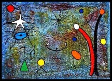 Peinture intitulée "Fête d'allégories" par Nikko Kali, Œuvre d'art originale, Huile