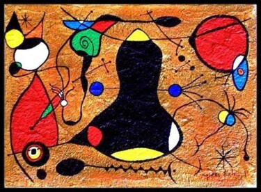 Peinture intitulée "Fête de Shiva" par Nikko Kali, Œuvre d'art originale, Huile