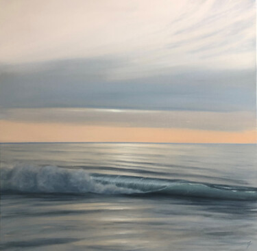Peinture intitulée "Morning Shimmer" par Eva Volf, Œuvre d'art originale, Huile Monté sur Châssis en bois