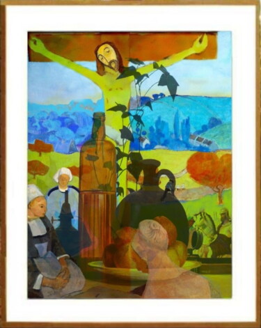 数字艺术 标题为“Hp8...43x54peinture…” 由Laurent Pradat, 原创艺术品, 数字油画