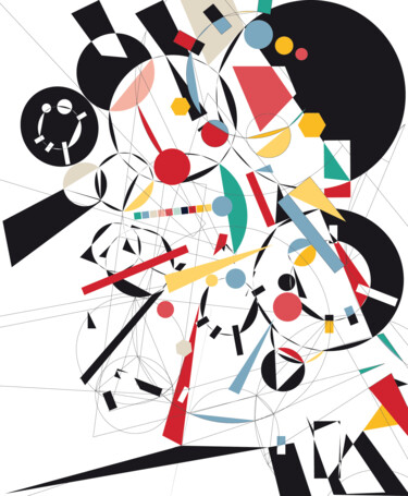 Arts numériques intitulée "#6-ALISTRO" par Thierry Corpet (Raymond X), Œuvre d'art originale, Peinture numérique