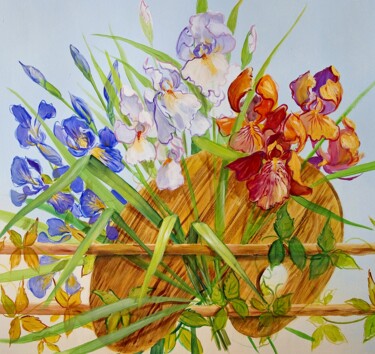 Etudes fleurs à MARINES 95640 : TAOKI GALERIE Val d'Oise