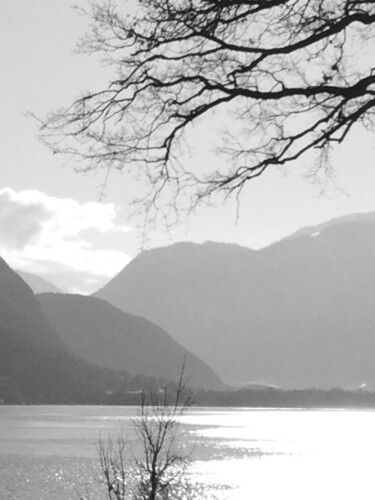 Balade au-dessus du lac Photographie intitulée "Balade au-dessus du…" par Camille R., Œuvre d'art originale, Photographie numérique