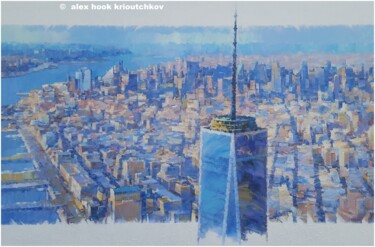 New York XXVII 绘画 标题为“New York XXVII” 由Alex Hook Krioutchkov, 原创艺术品, 油