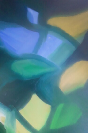 Painting titled "Абстракция 14" by Ivan Skripel, Original Artwork, Acrylic