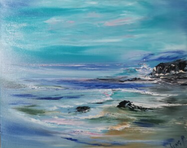 Peinture intitulée "Just a moment" par Pascal Jung, Œuvre d'art originale, Huile