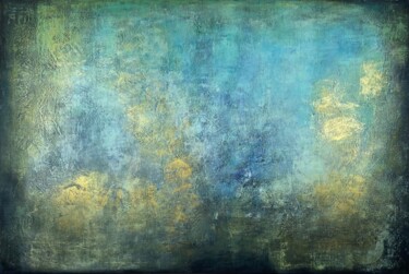 ''Deceptive calm'' Painting titled "''Deceptive calm''" by Natalie Aleksejeva (NatalieVerve), Original Artwork, Acrylic
