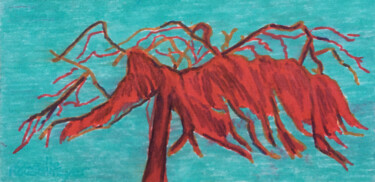 图画 标题为“L'échevelé” 由Camille Rouschmeyer, 原创艺术品, 标记