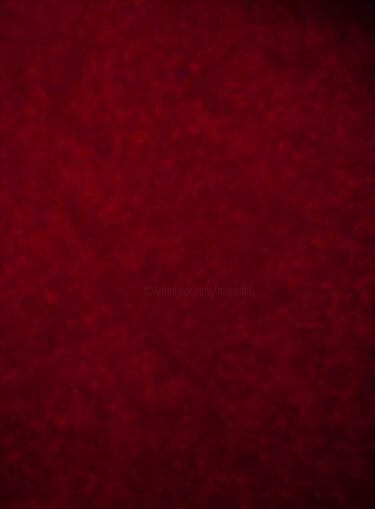 Painting titled "'RED FLOOD'  2022" by Manuel Santiago, Original Artwork, Oil Mounted on Wood Stretcher frame