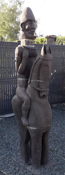 雕塑 标题为“totem DOGON” 由Helene Gobin Langlais, 原创艺术品, 兵马俑