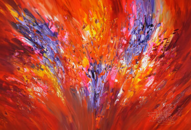 Deep Emotions XL 1 绘画 标题为“Deep Emotions XL 1” 由Peter Nottrott, 原创艺术品, 丙烯
