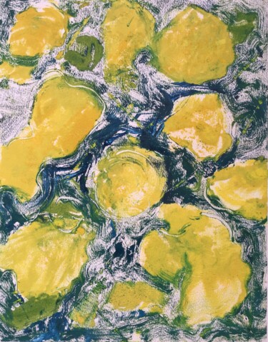 印花与版画 标题为“Lemons” 由Sandra Haney, 原创艺术品, 蒙纳