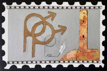 绘画 标题为“P.P.P. Uomo di Vita” 由Simone Martina, 原创艺术品, 丙烯