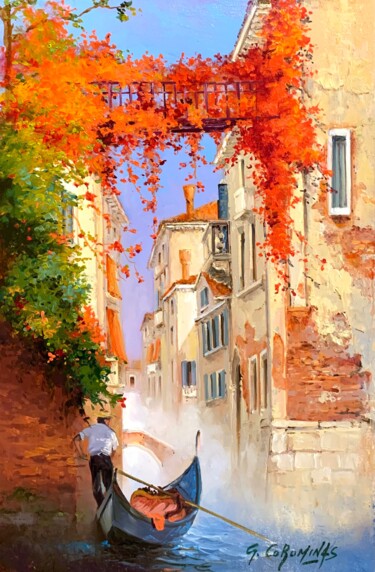 Peinture intitulée "Albrizzu" par Georges Corominas, Œuvre d'art originale, Huile