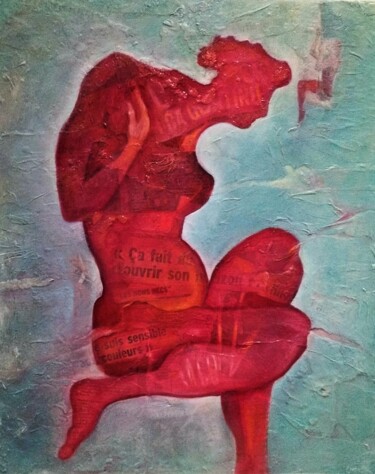 MARIANNE Peinture intitulée "MARIANNE" par Philippe Graillot (TORGALLI), Œuvre d'art originale, Huile