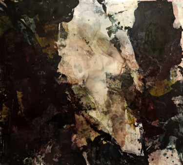 绘画 标题为“outside of myself” 由Małgorzata Majerczyk, 原创艺术品, 油 安装在木质担架架上