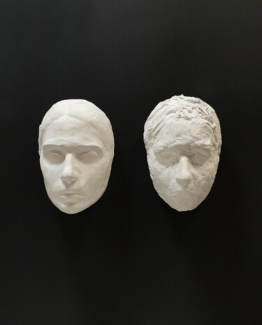 Self-portrait. Body. Soul Sculpture titled "Self-portrait. Body…" by Margarita Simonova, Original Artwork, Plaster