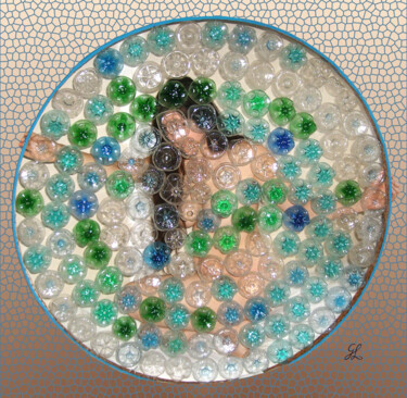 Photography titled "Paravent de fortune" by Ghislaine Letourneur, Original Artwork, Photo Montage